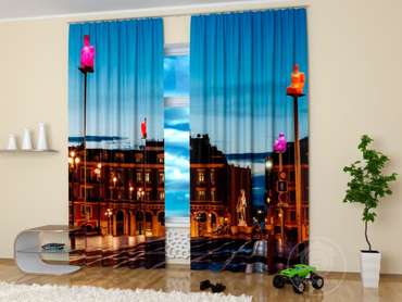 Дизайнерские фотошторы:  Китайские фонарики