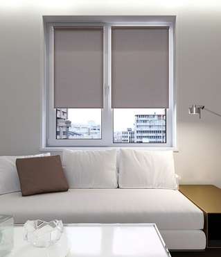 Мини Ролета Декор 61,5х175 пепел розы