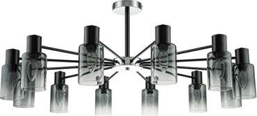 Потолочная люстра на штанге Diversity Escada 2120/12P E14*40W Black