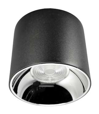 Накладной светильник Tubi черного цвета