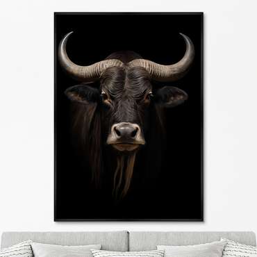 Репродукция картины Young Yaks, No 1, 2024г.