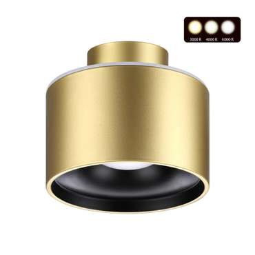 Накладной светильник Giro 358972 (акрил, цвет бронза)