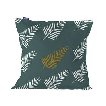 Наволочка Blanc Foliage 60x60 зеленого цвета