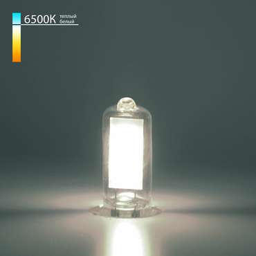 Светодиодная лампа G9 LED 5W 220V 6500K стекло BLG916 капсульной формы