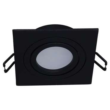 Встраиваемый светильник 16061-9.0-001LD MR16 BK (алюминий, цвет черный)