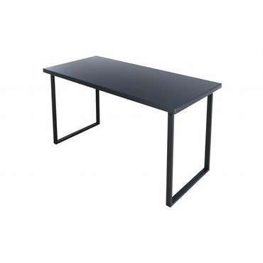 Обеденный стол Loft 140х60 серо-черного цвета