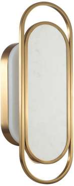 Настенный светильник Odeon Light Milano 7066/12WL бронзовый/металл/искусств.мрамор LED 12W 3000K 220V