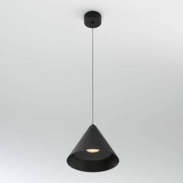 Светильник подвесной светодиодный Conus 13W 4000K черный 50316 LED