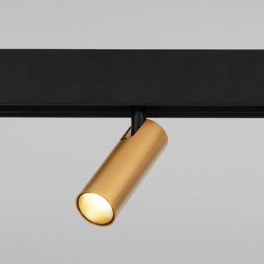 Трековый светильник 7W 4200K Cubo (латунь) 85035/01 85035/01 Slim Magnetic