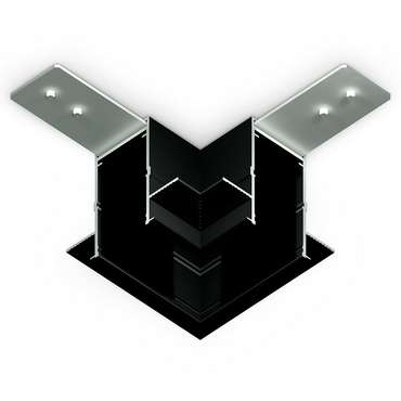 Соединитель угловой Ambrella Magnetic 220V GL1040