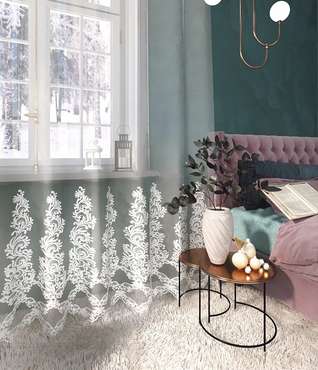 тюль Глория 300х260 белый