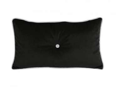Декоративная подушка Pretty черного цвета