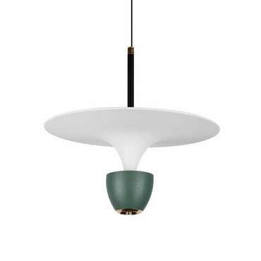Подвесной светильник L8755-1 GN (металл, цвет зеленый)