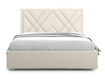 Кровать Premium Milana 2 180х200 светло-бежевого цвета с подъемным механизмом
