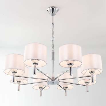Citilux Аврора CL463180 Люстра с белыми абажурами