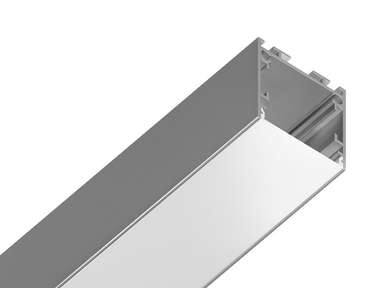 Профиль для ленты Profile System GP2500AL (алюминий, цвет серебро)