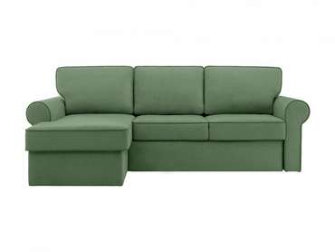 Угловой диван-кровать Murom зеленого цвета