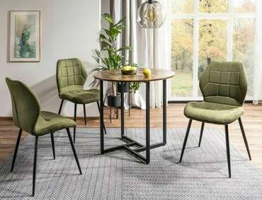 Стол обеденный Alto II 80 коричневого цвета 