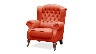 Кресло Адара красного цвета
