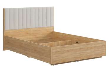 Кровать Юлия 140х200 бежевого цвета без основания