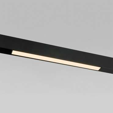 Трековый светильник 10W  3000K (черный) 85000/01 85000/01 Slim Magnetic 