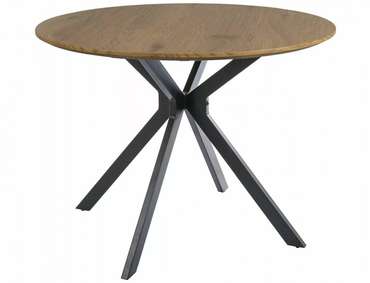 Стол обеденный Aster 120 коричневого цвета