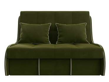 Прямой диван-кровать Риттэр зеленого цвета