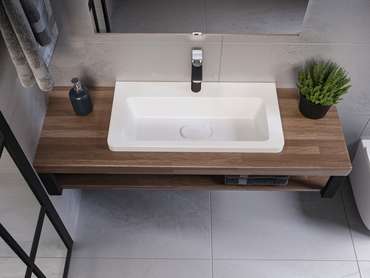 Раковина Modul Slim 70 белого цвета