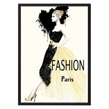 Постер в рамке Fashion Paris 21х30 см