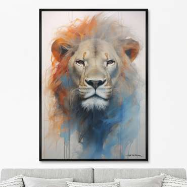 Репродукция картины Enlightened Lion, 2024г.