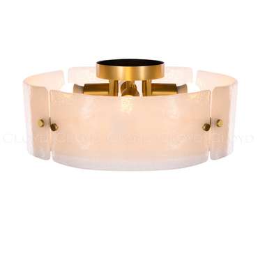 Потолочный светильник Cloyd MART FM4 бело-латунного цвета