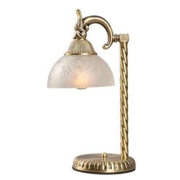 Настольная лампа Афродита бронзового цвета 