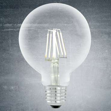 Светодиодная лампа филаментная 220V G95 E27 5W 600Lm 2700K