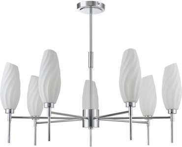 Потолочная люстра на штанге Lumion Shivon 6519/7C хром G9 7*40W 220V