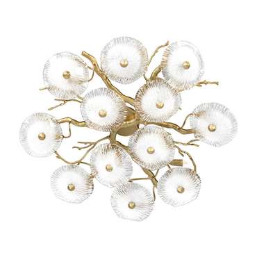 Потолочная люстра Bloom 10352/800C AB (стекло, цвет белый)