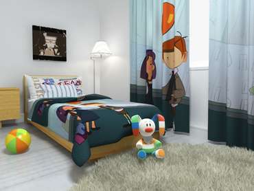 Детское покрывало "Милая пара"