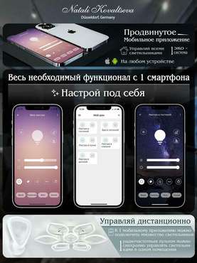 Настенный светодиодный светильник Natali Kovaltseva Led Lamps 81119/1W