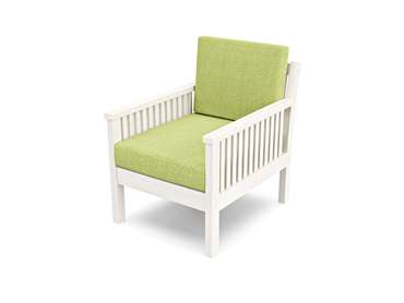 Кресло Норман светло-зеленого цвета