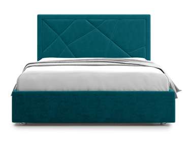 Кровать Premium Milana 3 180х200 зеленого цвета с подъемным механизмом