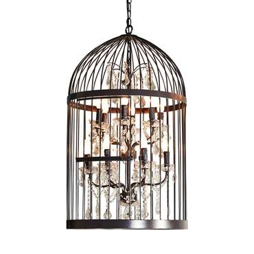 Люстра "Large Birdcage Crystal Chandelier" 