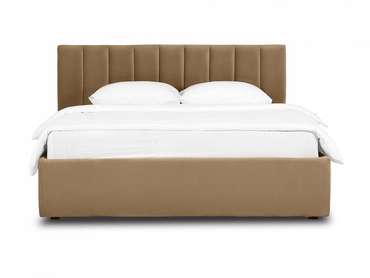 Кровать Queen Sofia 160х200 Lux коричневого цвета с подъемным механизмом