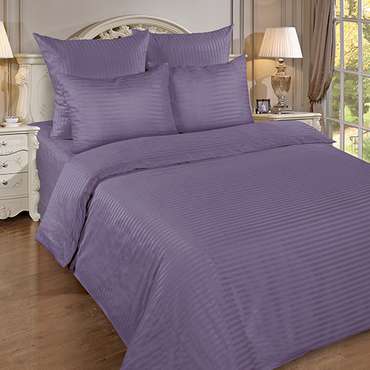 Пододеяльник  'HoReCa' 205х217, страйп-сатин, 100% хлопок, пл. 125 гр./кв. м., 'Орхидея'