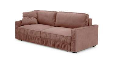 Диван-кровать Бруно розового цвета