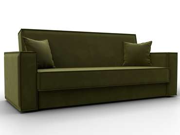 Диван-кровать Куба зеленого цвета