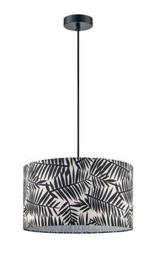 Подвесной светильник Simonetta черно-белого цвета
