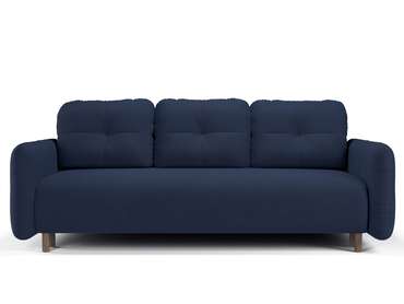 Прямой диван-кровать Anika синего цвета