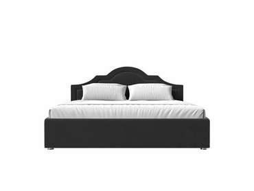 Кровать Афина 160х200 серого цвета с подъемным механизмом