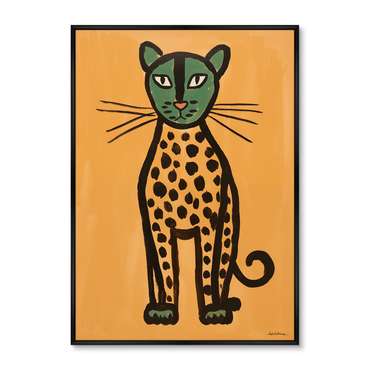 Репродукция картины Wild Cats, No 1, 2024г.