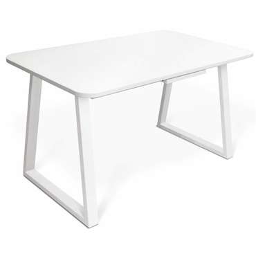 Обеденный стол раздвижной белого цвета