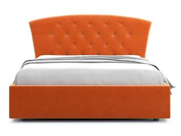 Кровать Premo 120х200 оранжевого цвета с подъемным механизмом